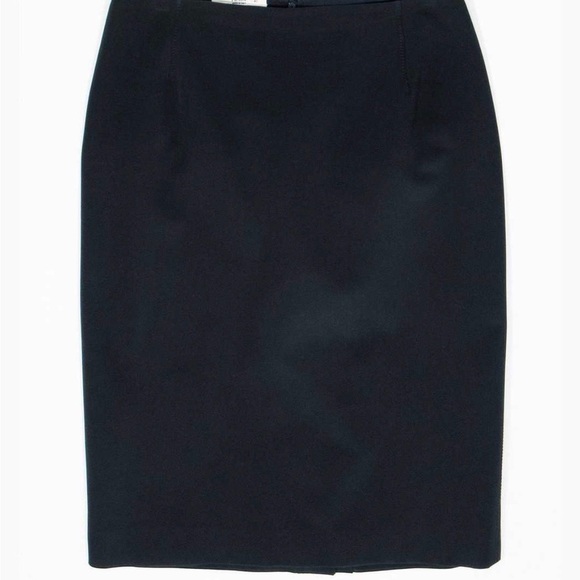 Prada Dresses & Skirts - Prada Black Nylon Pencil Skirt 38 Italian XS